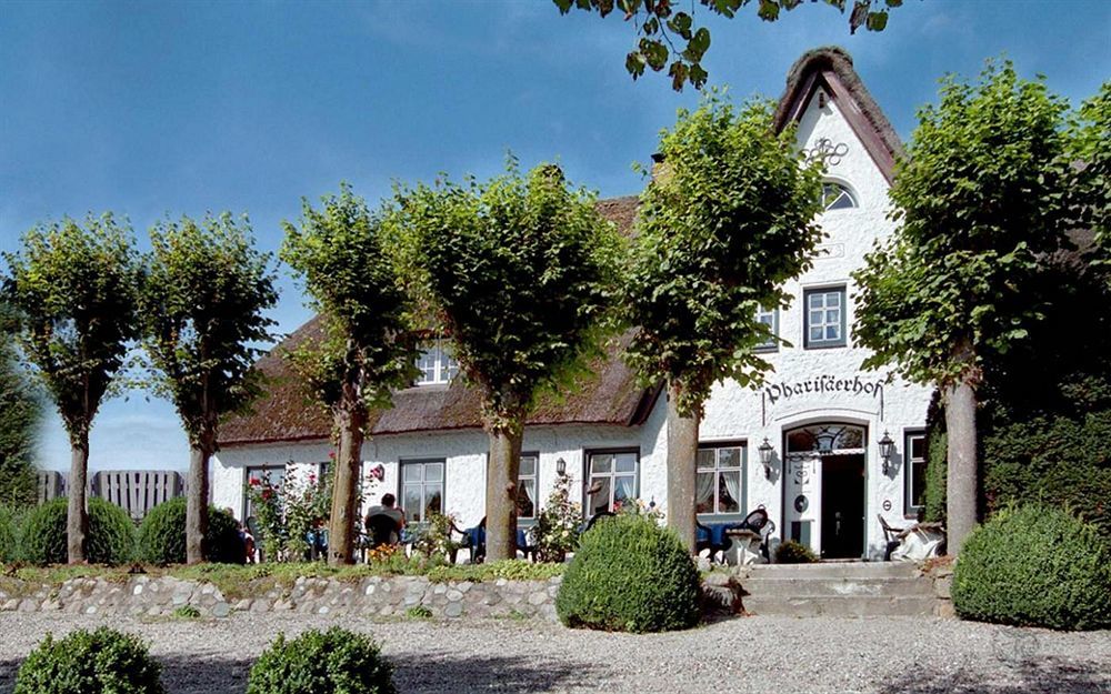 נורדסטרנד Hotel, Restaurant, Cafe Pharisaeerhof - Nordseeurlaub Mit Hund מראה חיצוני תמונה