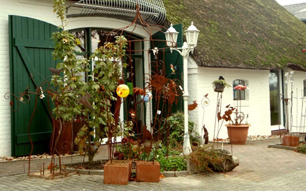 נורדסטרנד Hotel, Restaurant, Cafe Pharisaeerhof - Nordseeurlaub Mit Hund מראה חיצוני תמונה
