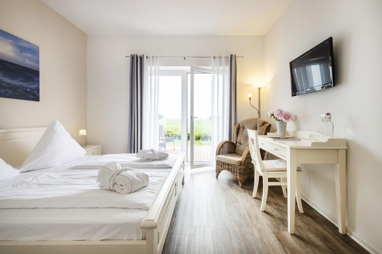 נורדסטרנד Hotel, Restaurant, Cafe Pharisaeerhof - Nordseeurlaub Mit Hund מראה חיצוני תמונה