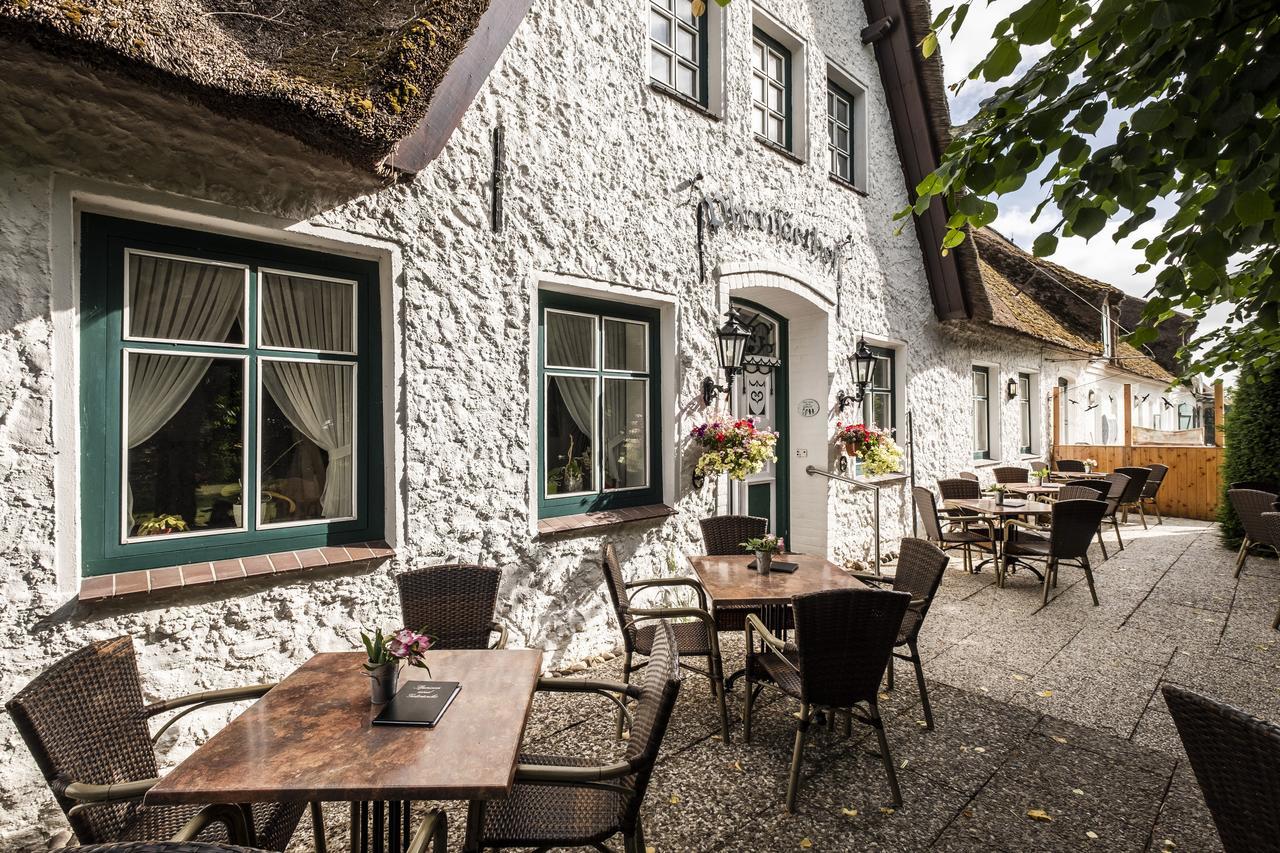 נורדסטרנד Hotel, Restaurant, Cafe Pharisaeerhof - Nordseeurlaub Mit Hund מראה חיצוני תמונה